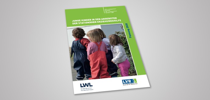 Deckblatt der Veröffentlichung "Junge Kinder in der stationären Erziehungshilfe"