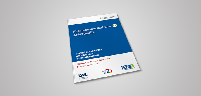 Titelseite der Arbeitshilfe zum Neustart der offenen Kinder- und Jugendhilfe in NRW.