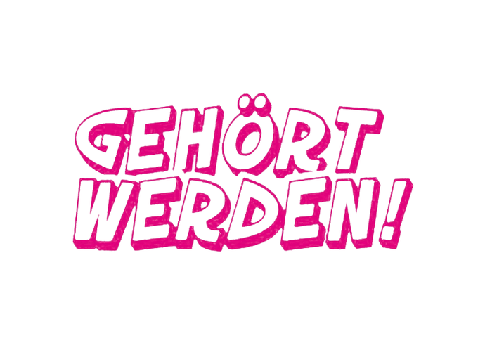 Logo der Servicestelle "Gehört werden". (vergrößerte Bildansicht wird geöffnet)