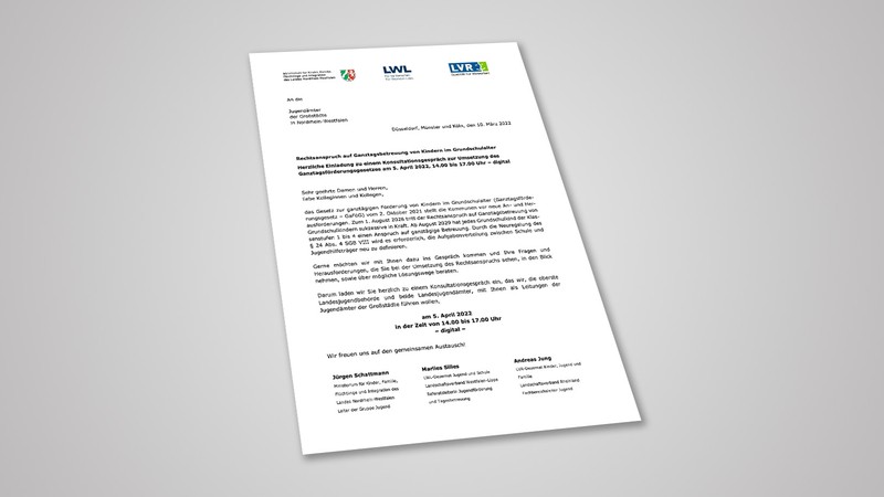 Symboldarstellung des Schreibens