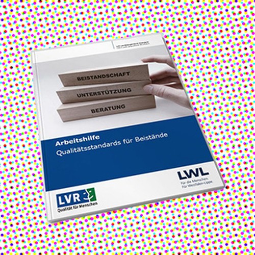 Cover Arbeitshilfe: Qualitätsstandards für Beistände