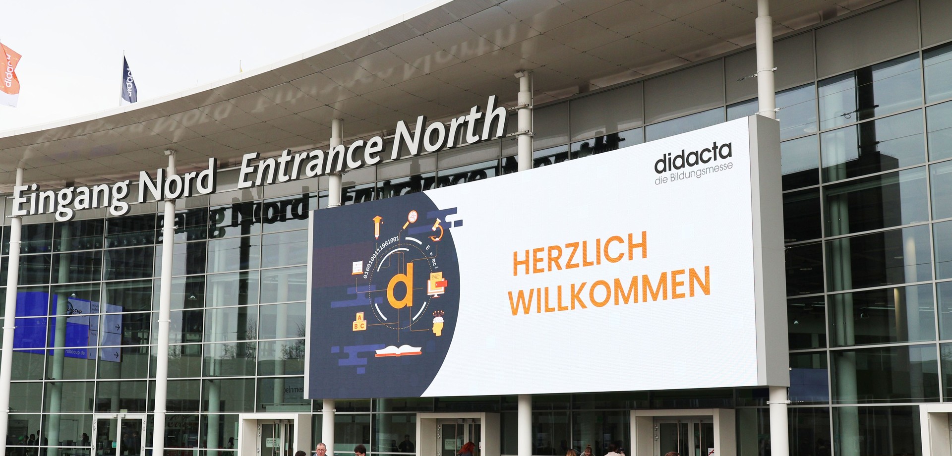 Eingang zur didacta