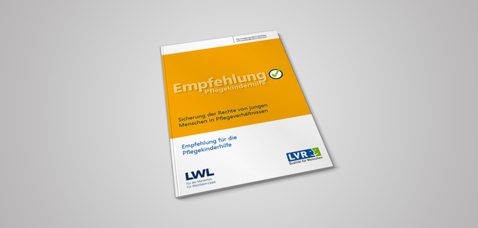 Titelseite der Empfehlung Pflegekinderhilfe.