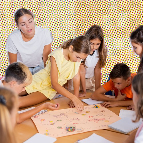 Kinder werden gemeinsam unterrichtet