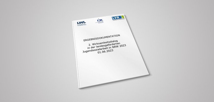 Umschlag der Veröffentlichung: Ergebnisdokumentation 2. Wirksamkeitsdialog