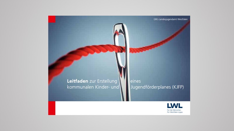 Umschlag der Veröffentlichung Leitfaden zum Kinder- und Jugendförderplan