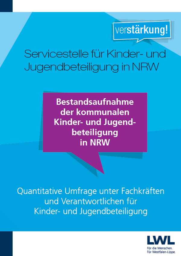 Cover Bestandsaufnahme der kommunalen Kinder- und Jugendbeteiligung in NRW