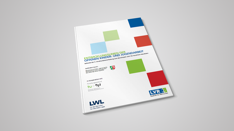 Titelseite der OKJA NRW Strukturdatenerhebung 2021