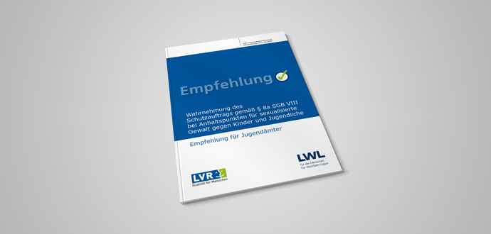 Umschlag der Veröffentlichung: Empfehlung Wahrnehmung des Schutzauftrages